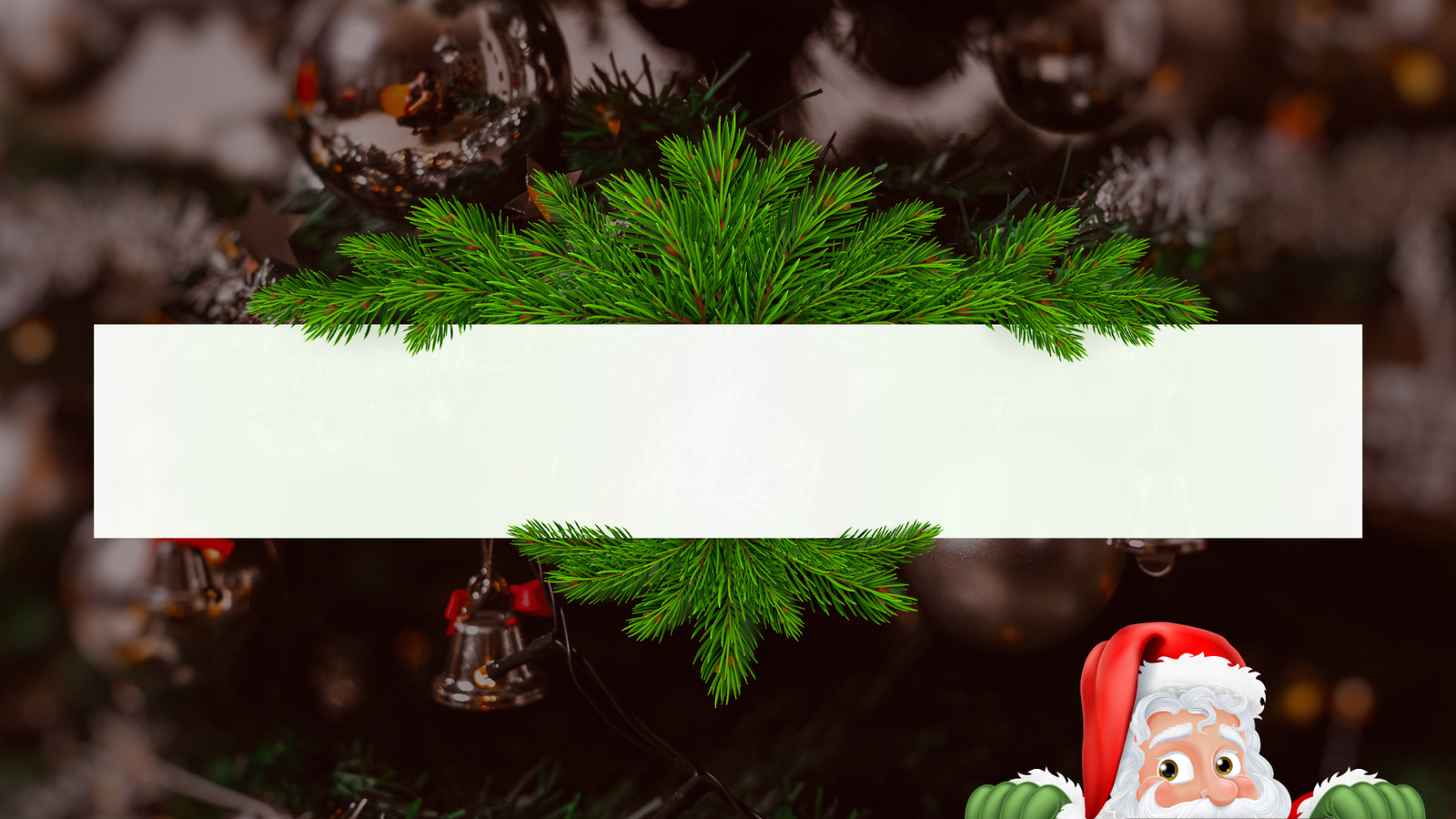 Photo Christmas PowerPoint Background