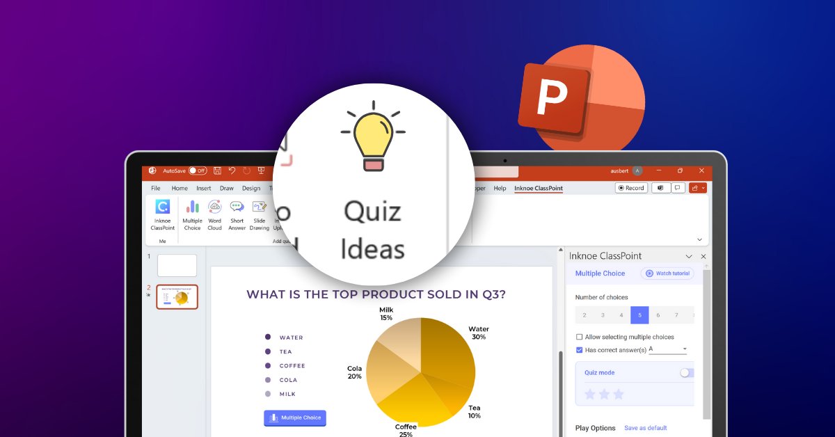 ClassPoint Quiz Ideas: Fun, Ready-Made PowerPoint Slide Templates in 1 Click