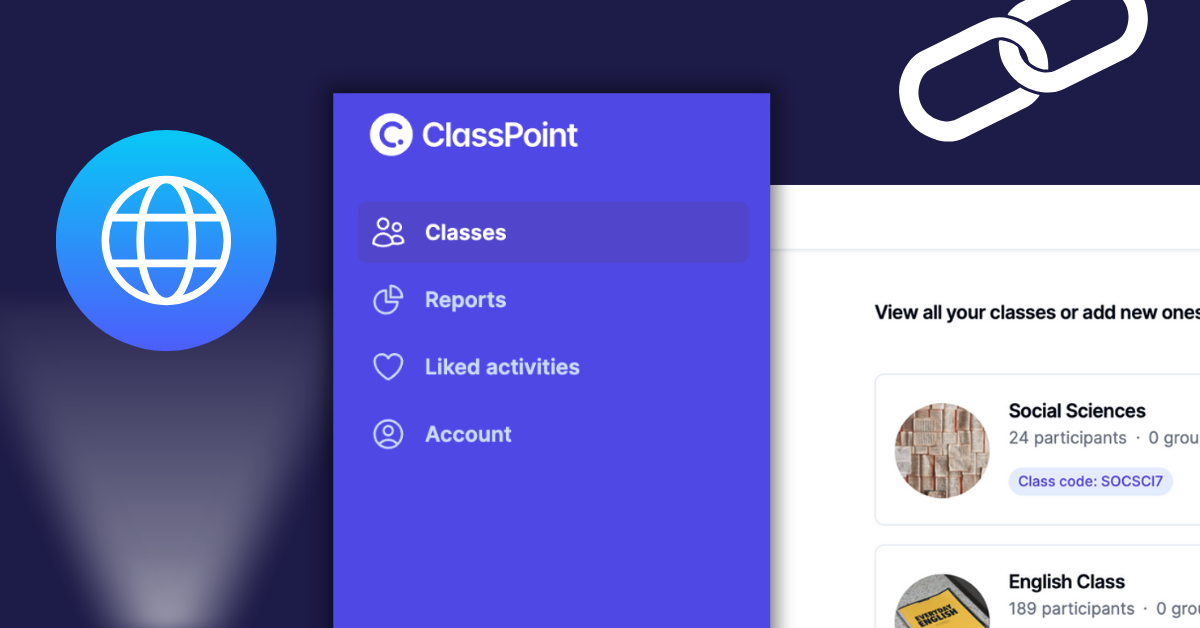 ClassPoint Web App: A Conveniently New Way to Manage Classes via Web