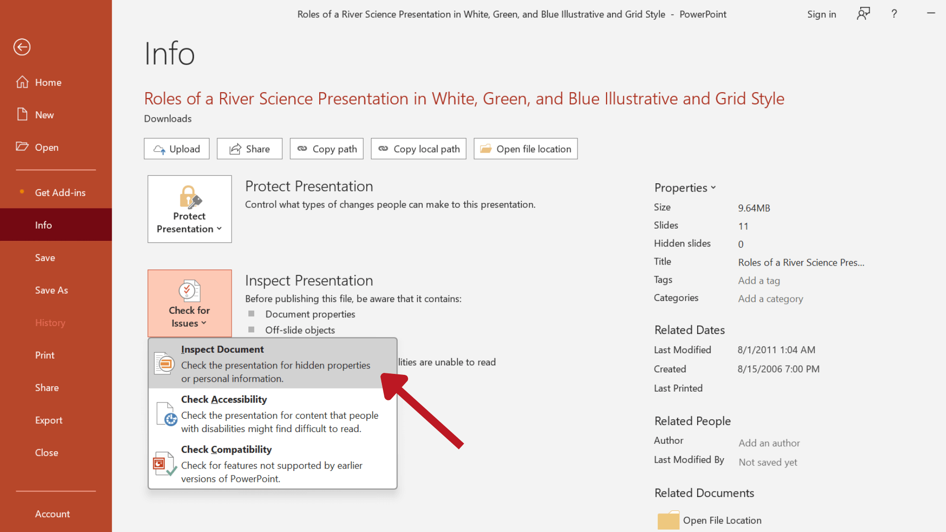 how to remove powerpoint speaker notes