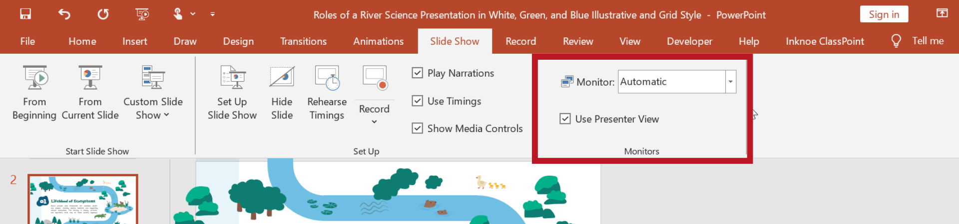 how to present with powerpoint speaker notes