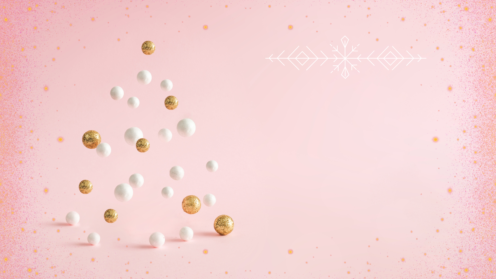 Festive Christmas PowerPoint Background