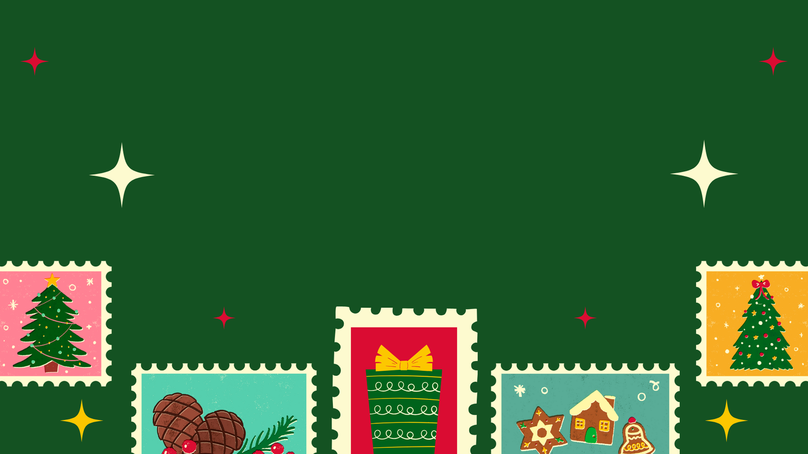 Traditional Christmas PowerPoint Background