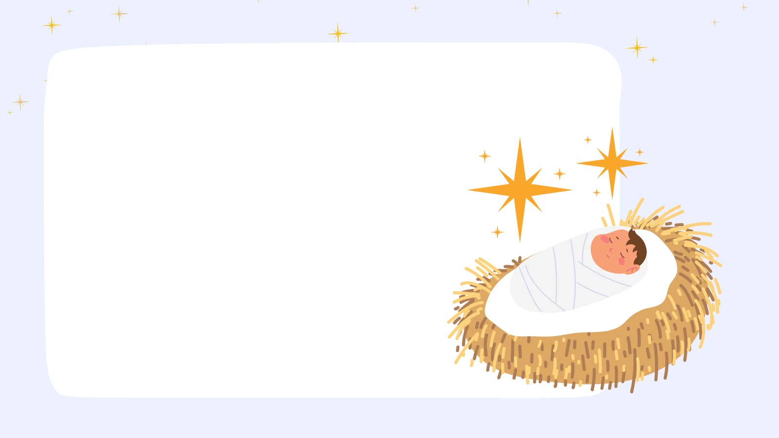 Religious Christmas PowerPoint Background