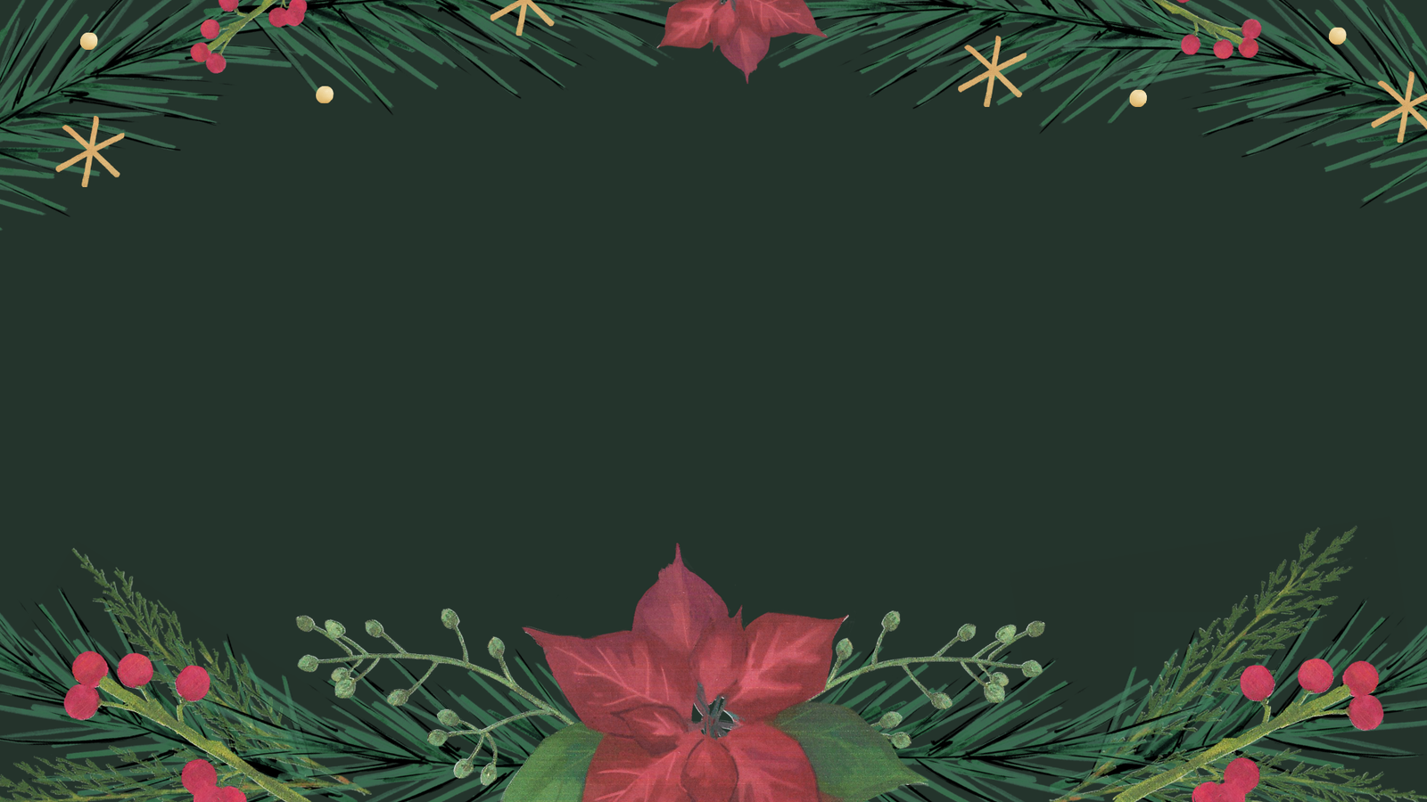 Elegant Christmas PowerPoint Background