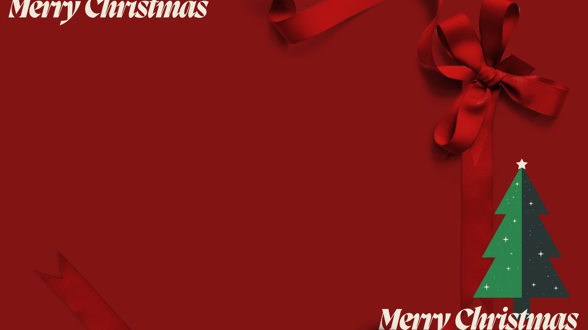 Abstract Christmas PowerPoint Background