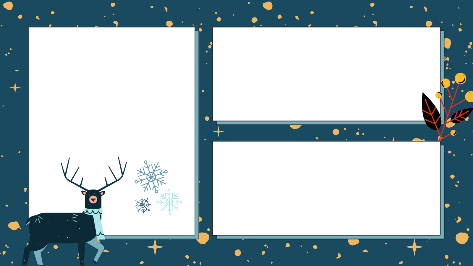 Multicultural Christmas PowerPoint Background