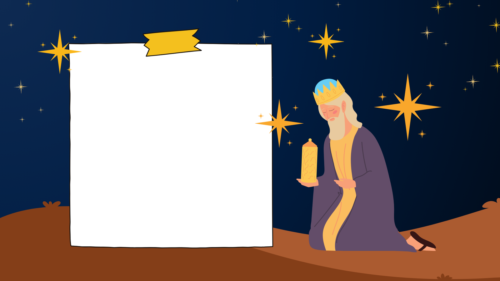 Religious Christmas PowerPoint Background