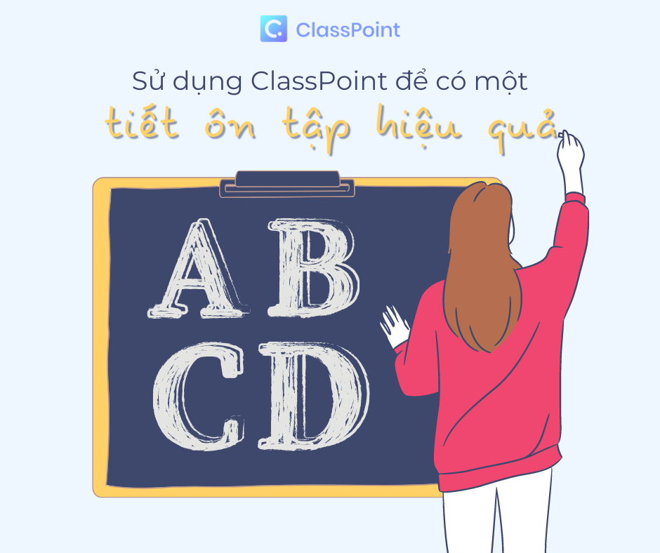 Dạy tiết ôn tập sao cho hiệu quả? – Ứng dụng phần mềm ClassPoint