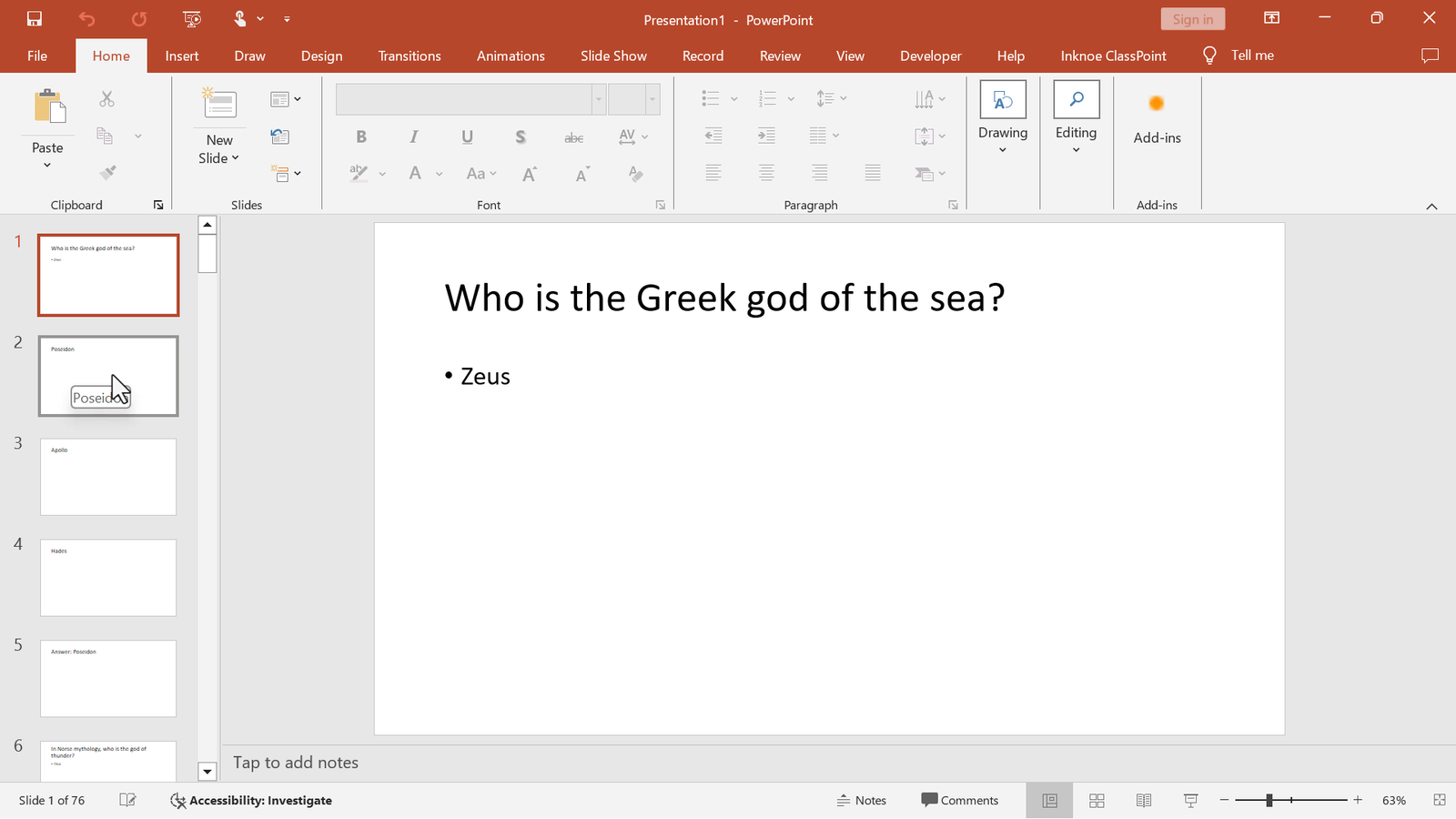 Convert Word Document into PowerPoint