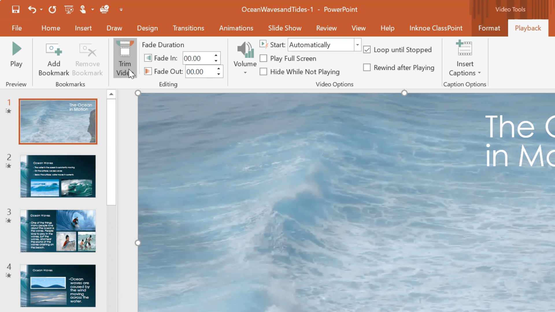 live wallpaper for powerpoint presentation