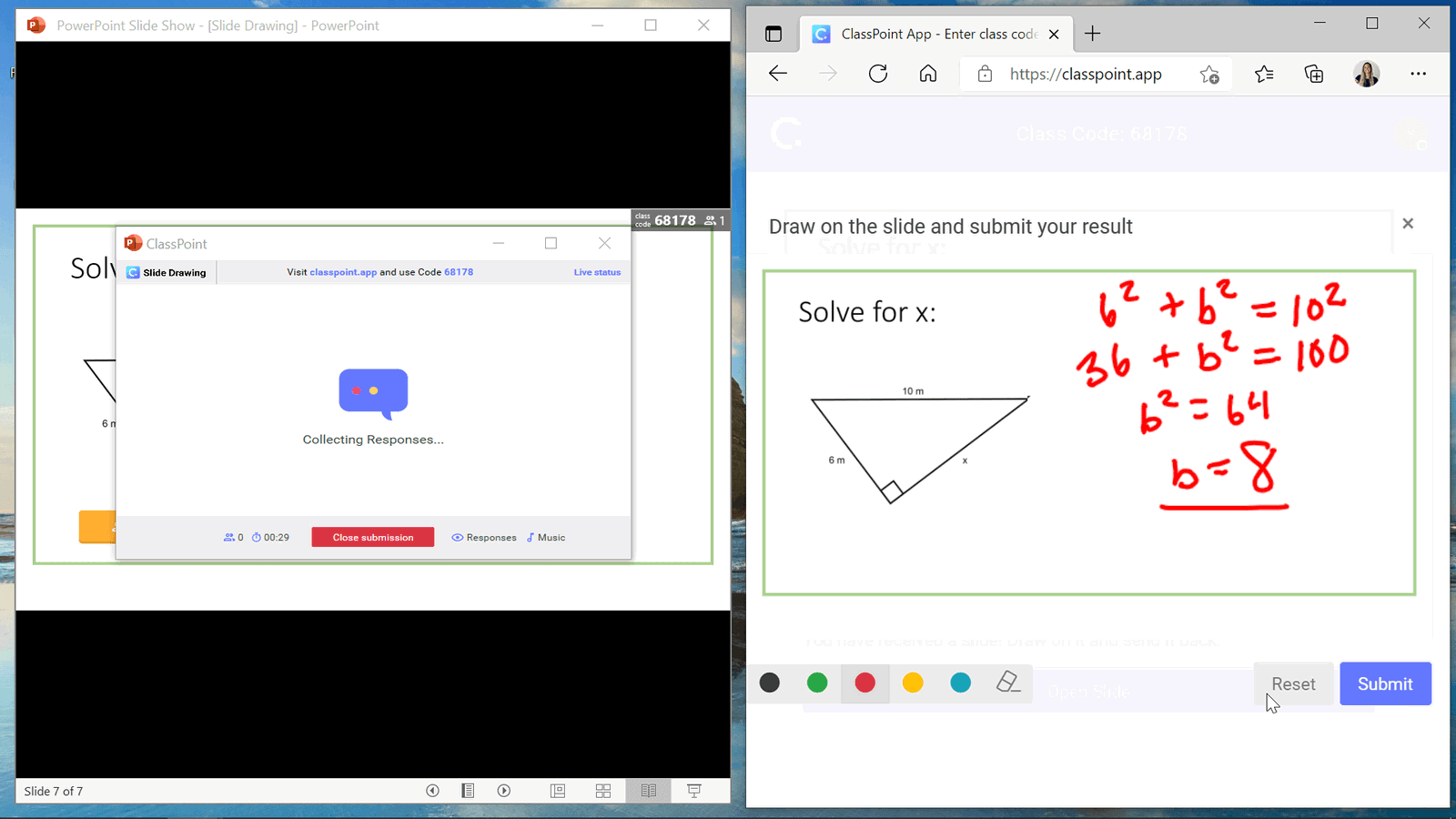 Pregunta sobre el dibujo de diapositivas de ClassPoint