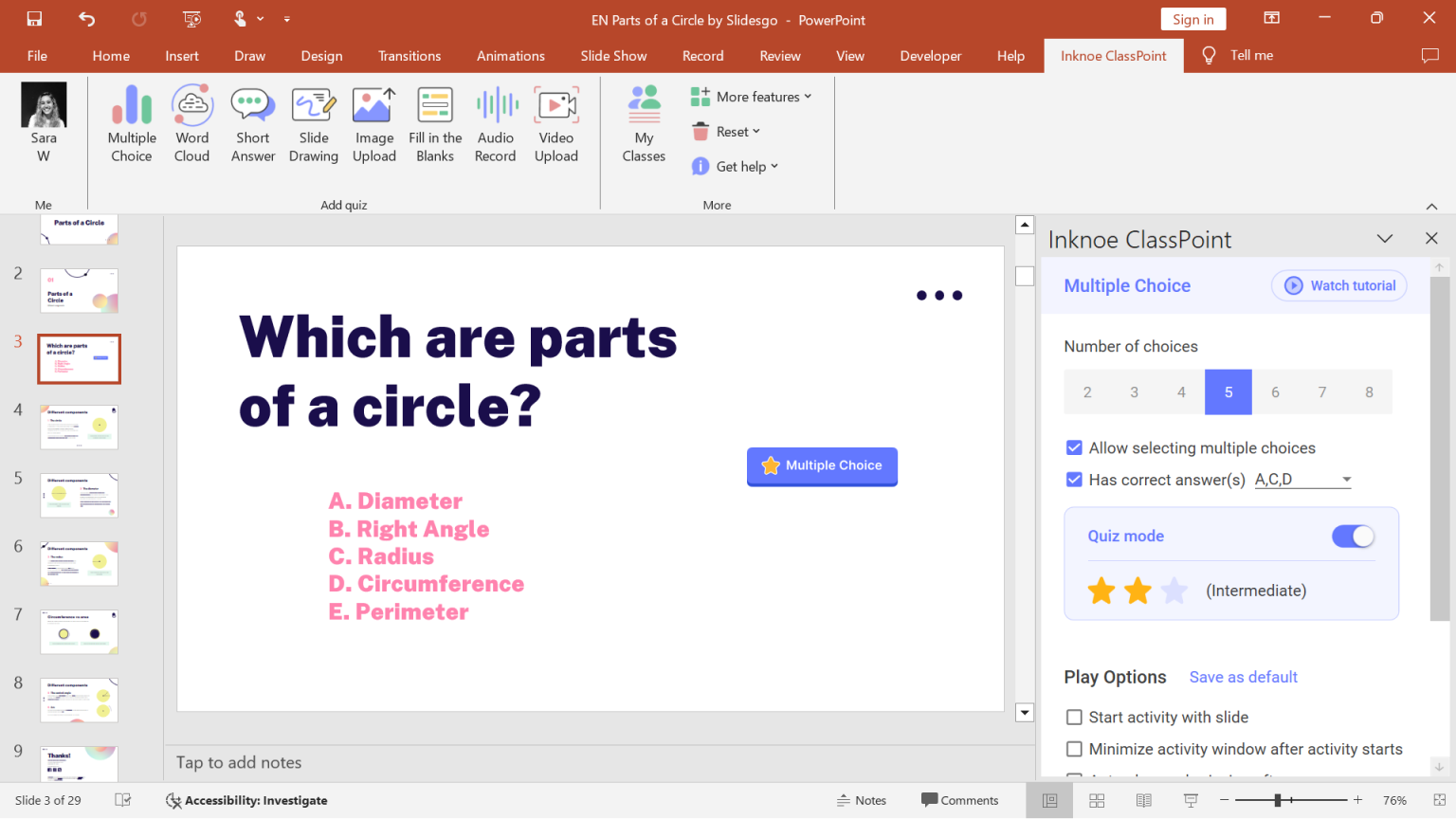 How To Have Automatic Grading In PowerPoint With ClassPoint | ClassPoint