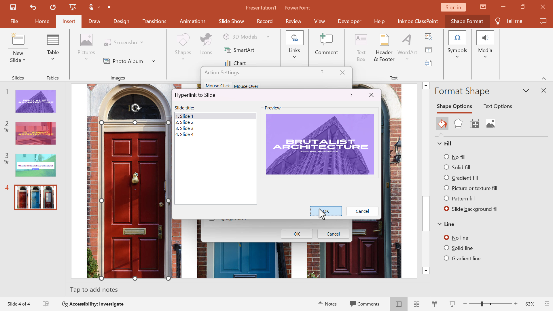 open pdf presentation in powerpoint