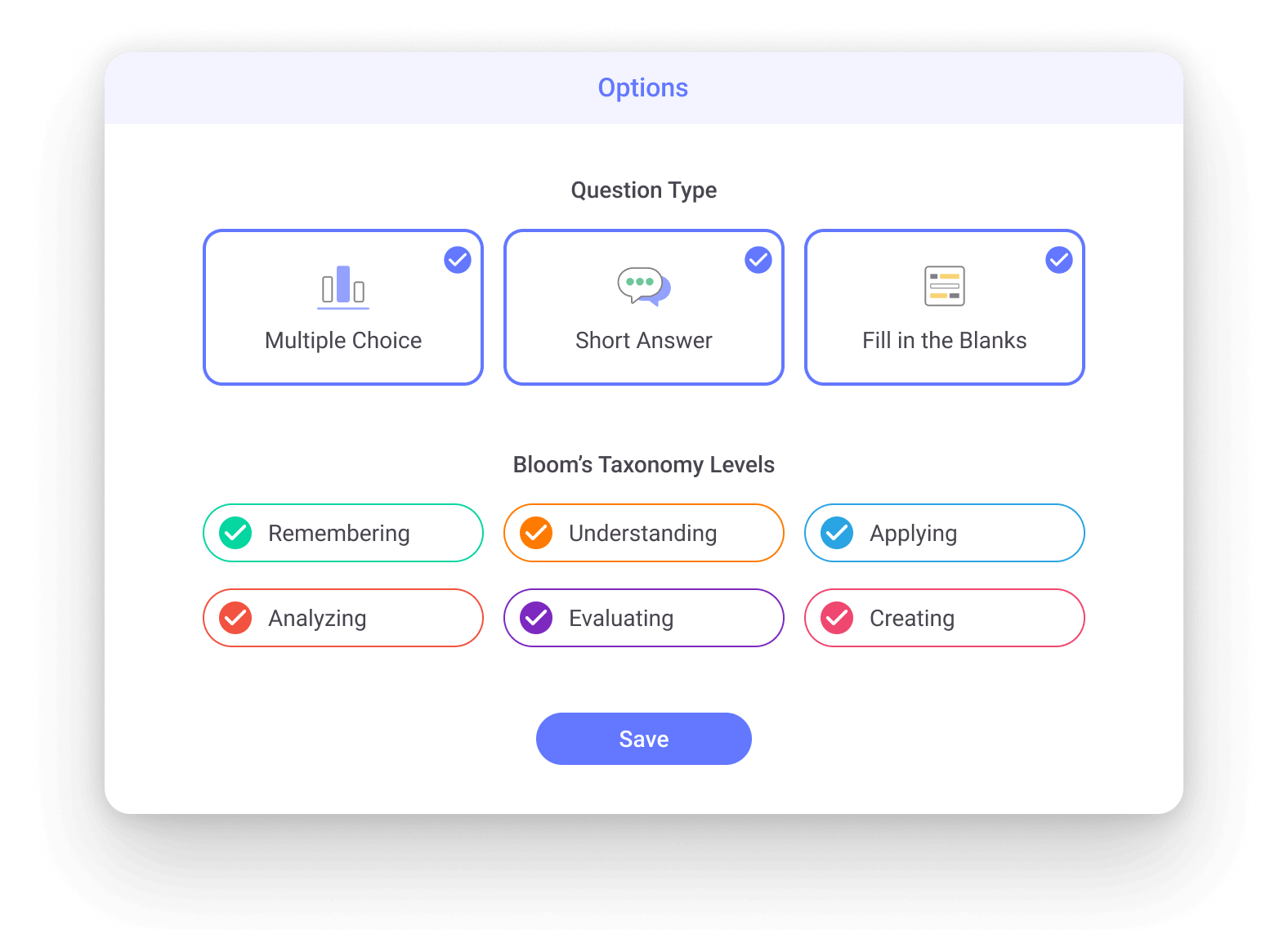 ClassPoint AI 隨機問題產生器