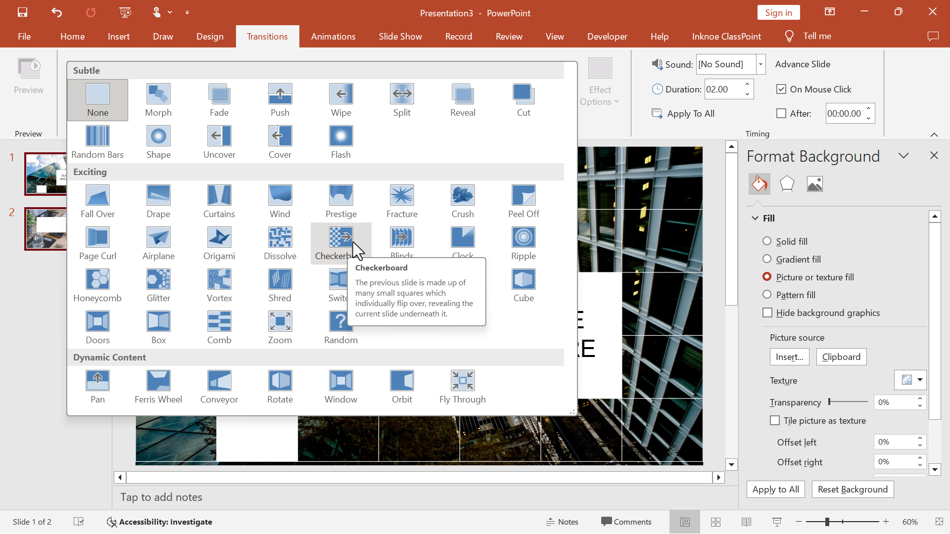 open pdf presentation in powerpoint