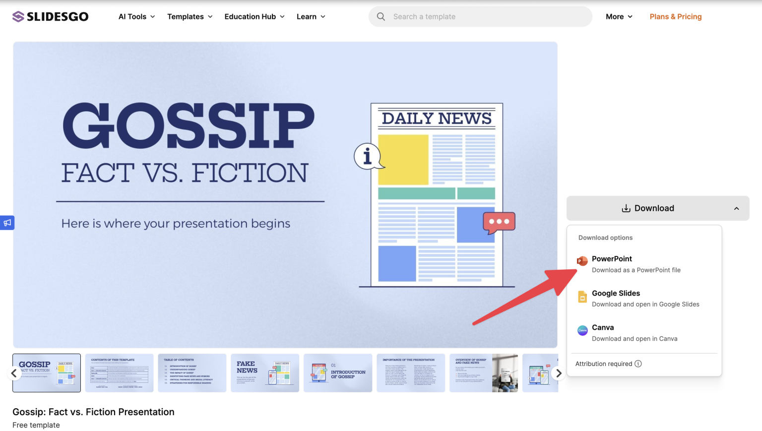 Slidego Format How To Make Slidesgo Templates Interactive (Free Download) | ClassPoint