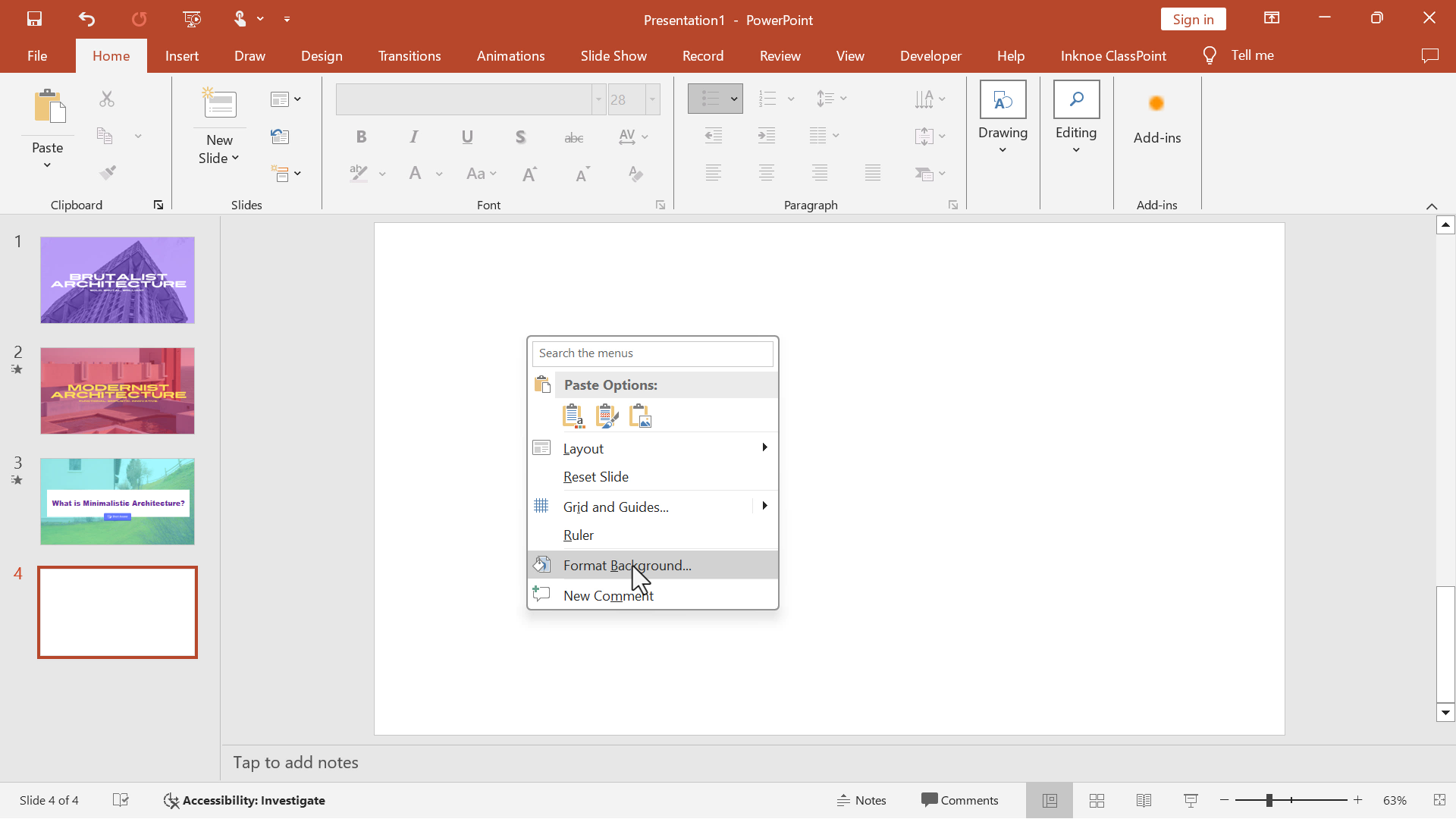 open pdf presentation in powerpoint