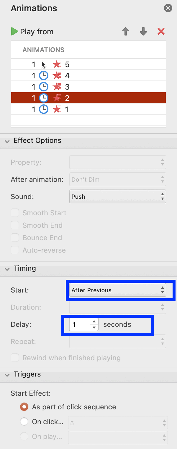 How to Add a Timer to PowerPoint - Disappearing Countdown Timer method step 5