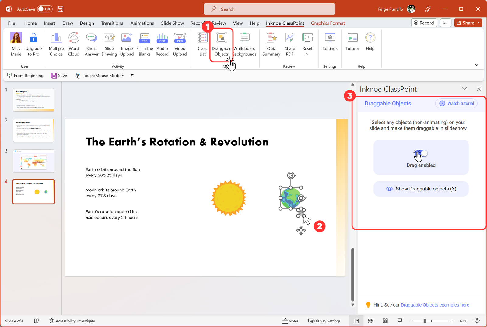 كيفية تمكين السحب والإفلات في PowerPoint