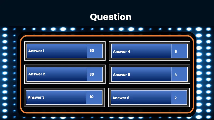 Free Classroom-Ready Family Feud PowerPoint Template | ClassPoint