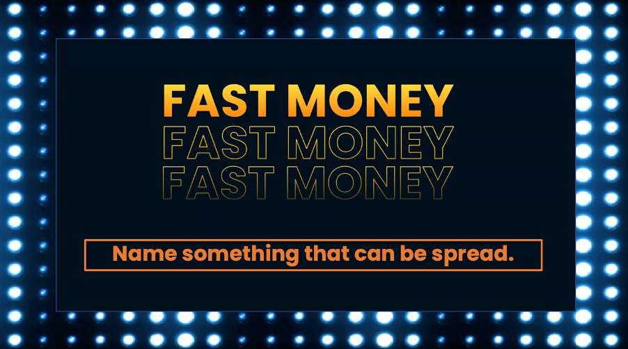 Family Fued PowerPoint Fast Money round