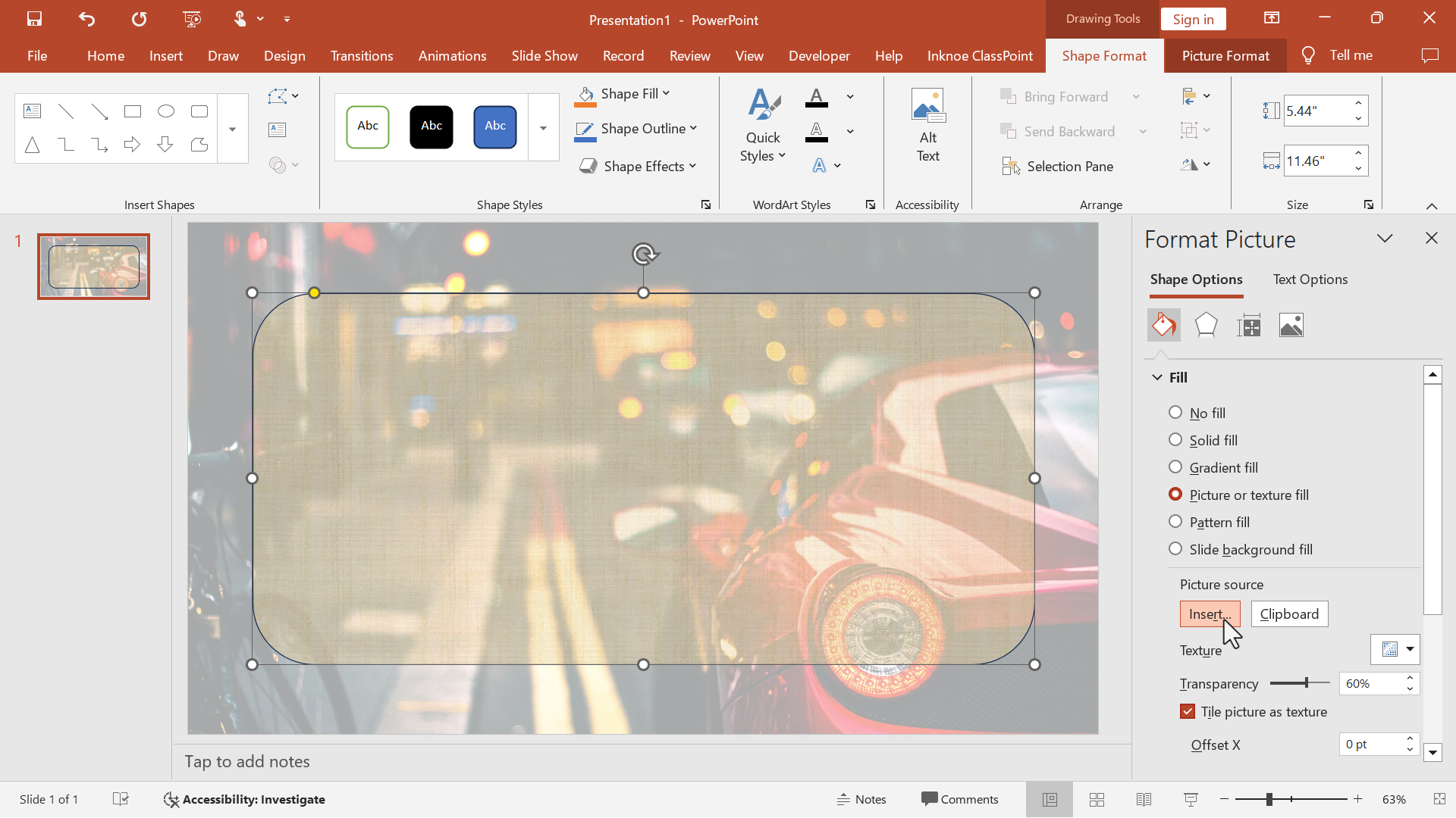 open pdf presentation in powerpoint