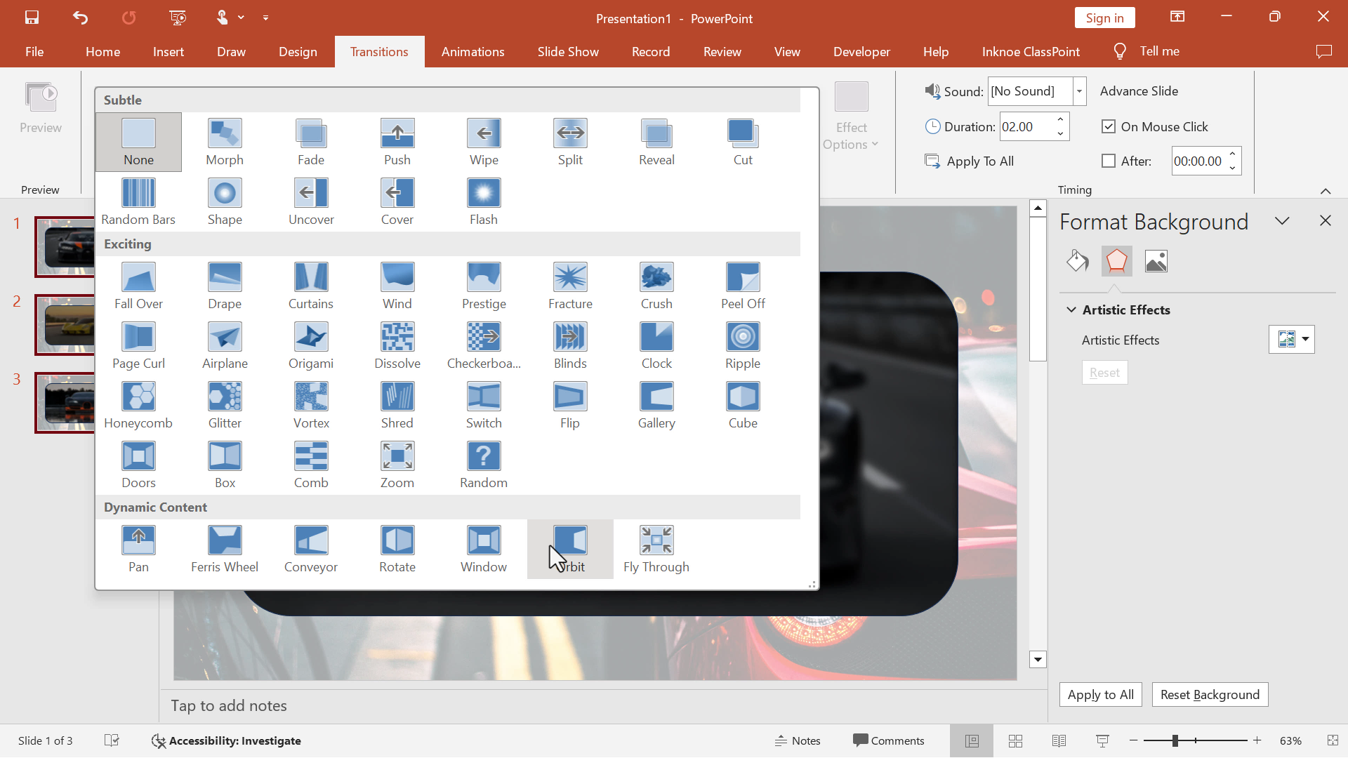 open pdf presentation in powerpoint