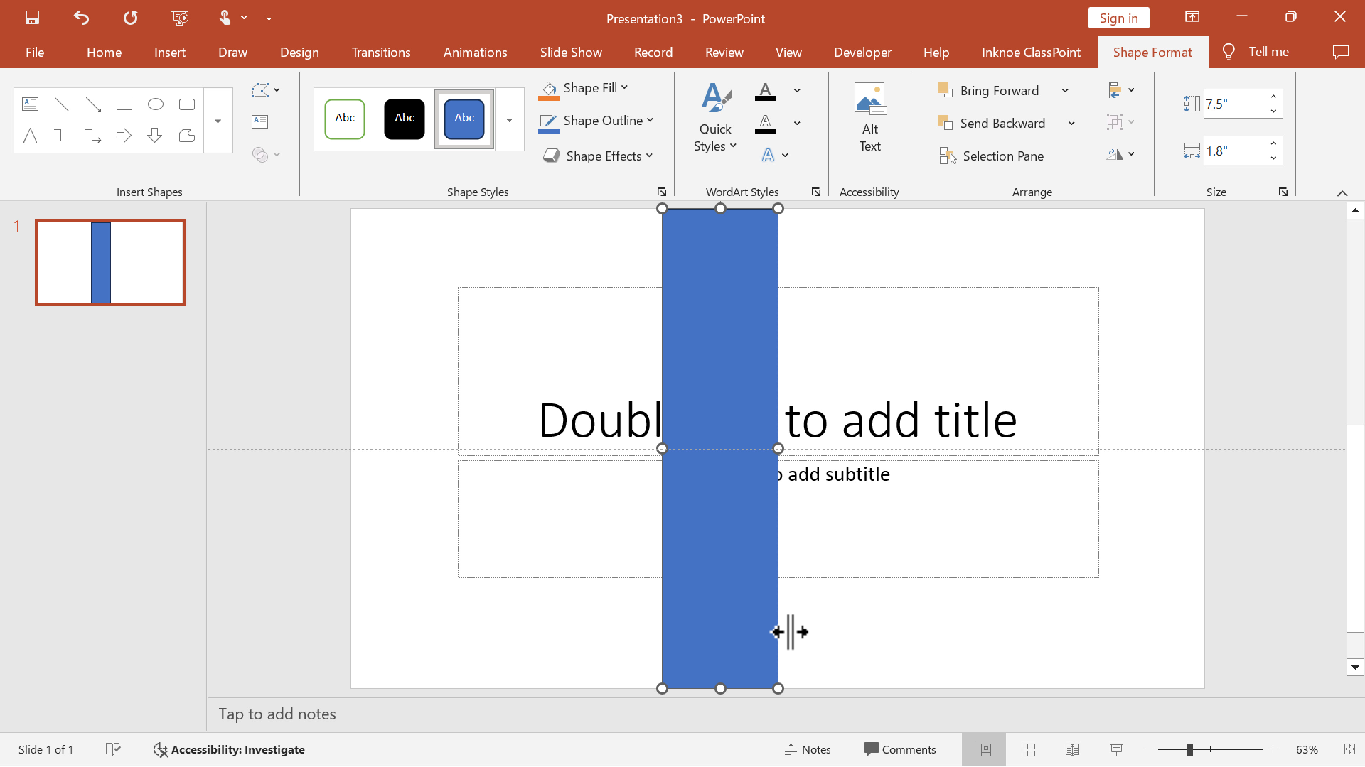 format of ppt presentation of project