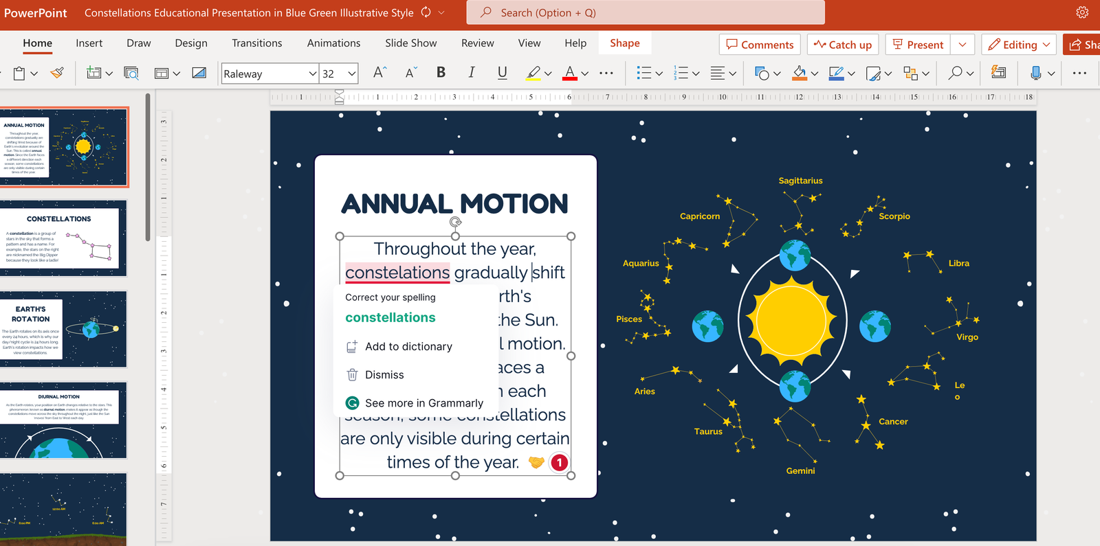 ai to improve my powerpoint presentation