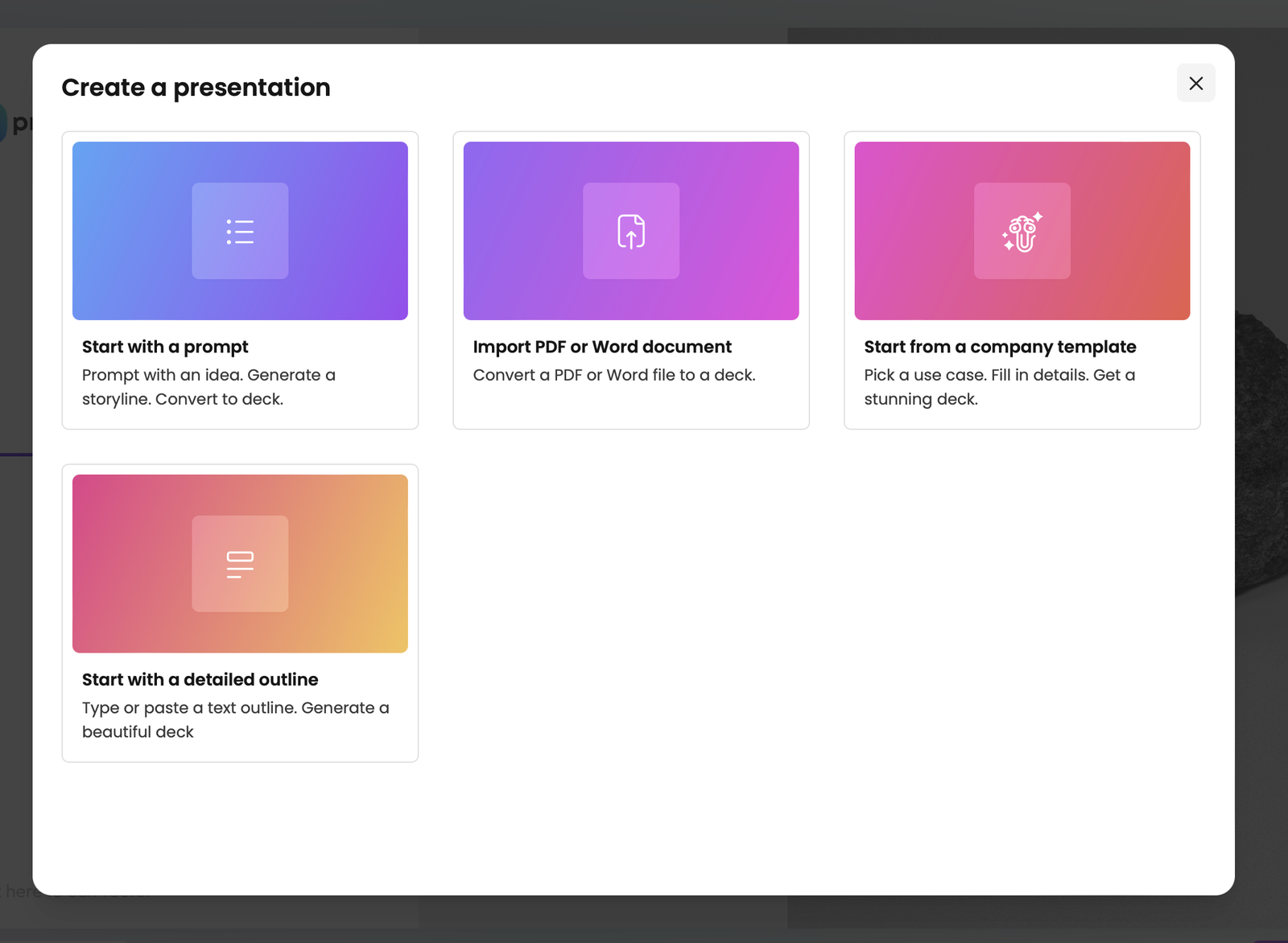 Presentations AI