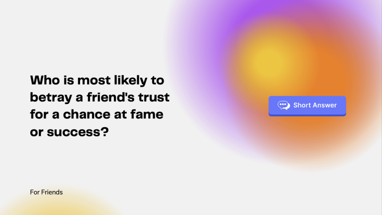 101 Burning Bridges Questions That Make You Rethink Life | ClassPoint