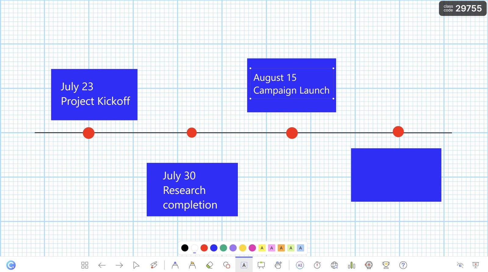 PowerPoint timeline template