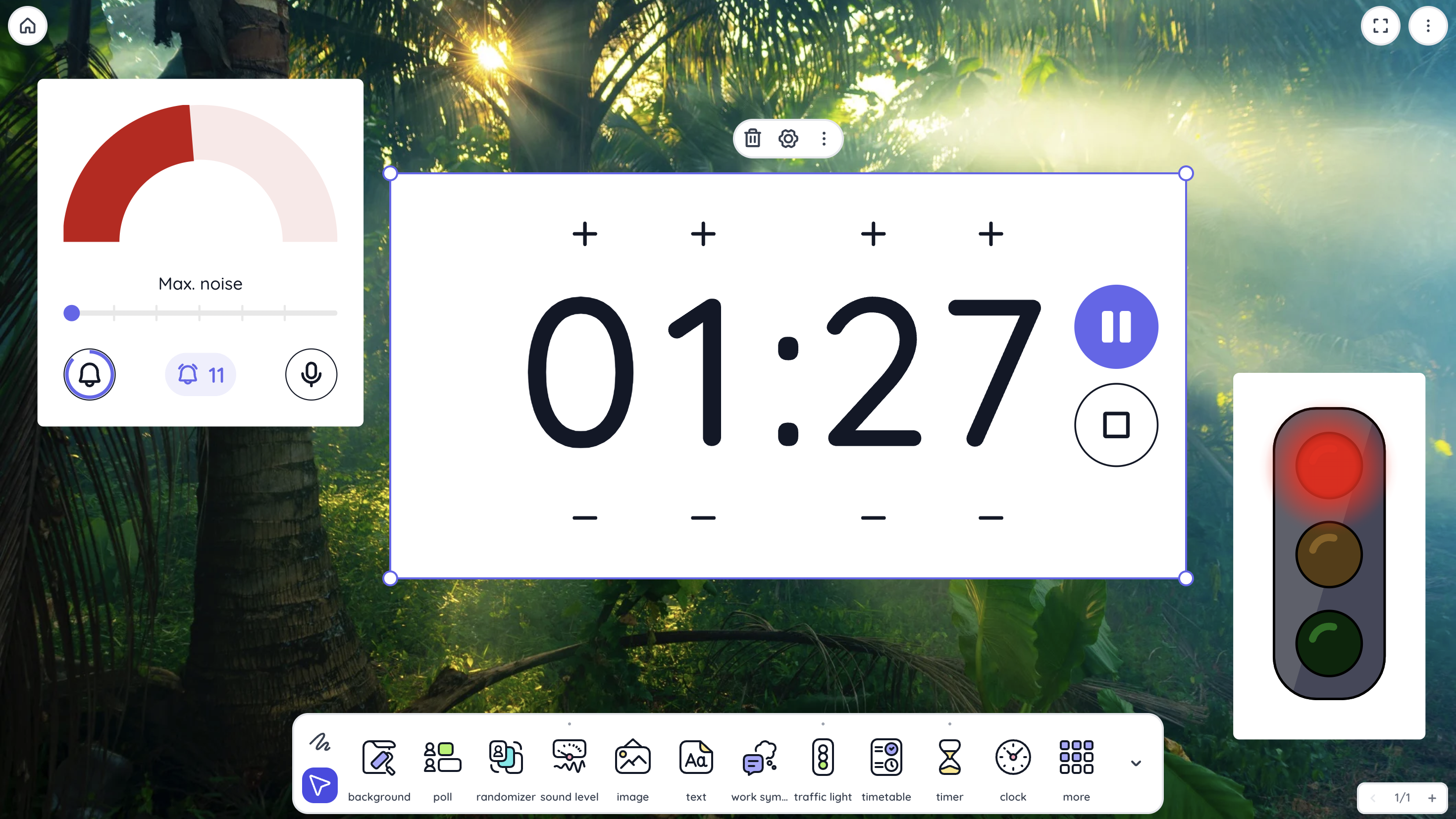 Online classroom timer #2 ClassroomScreen