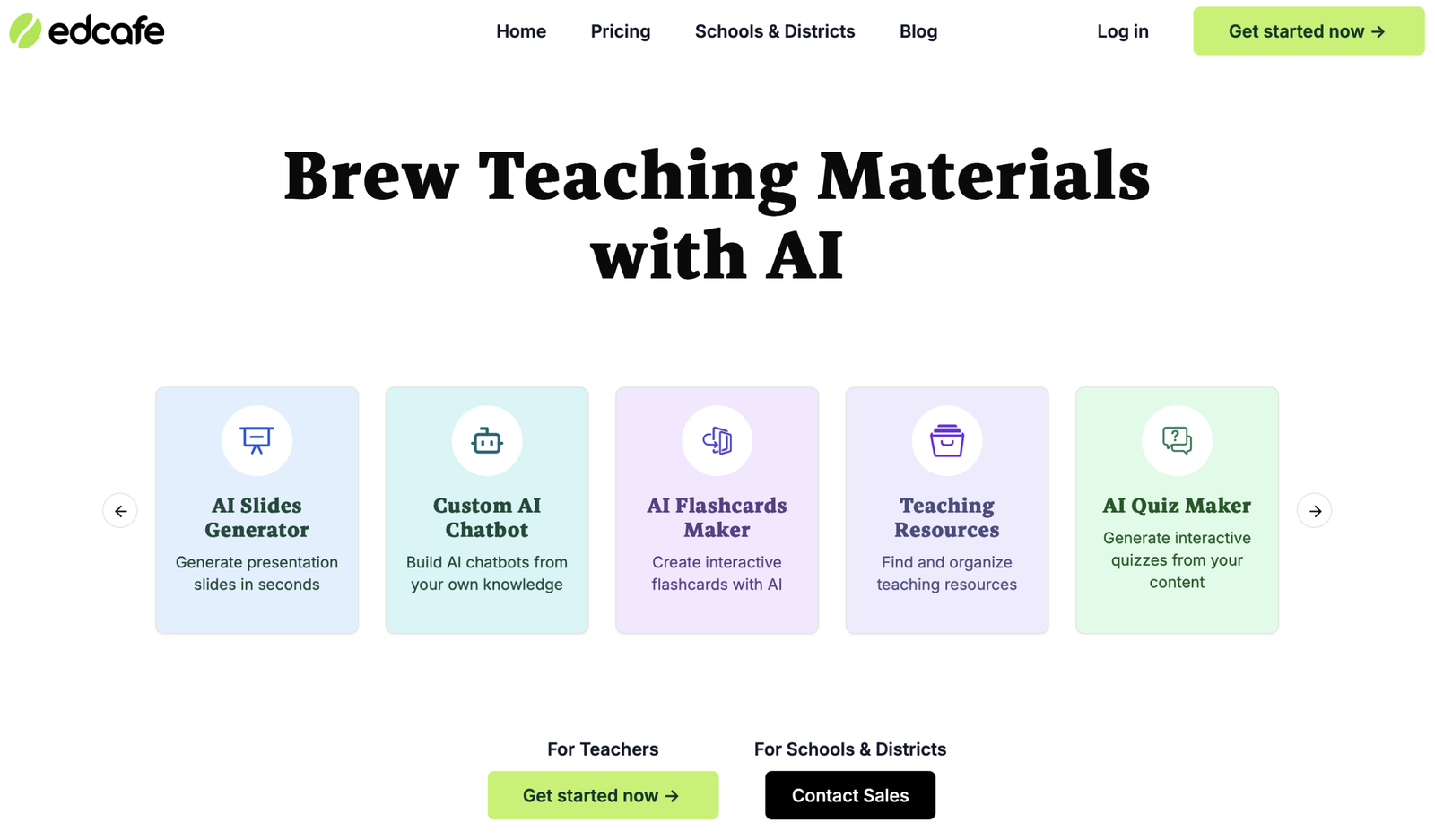 One of virtual classroom platforms, Edcafe AI