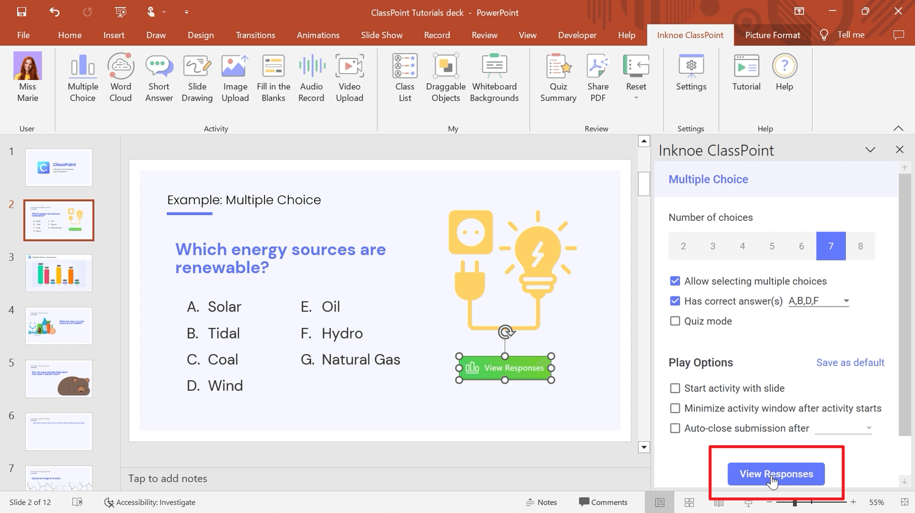 questions for powerpoint