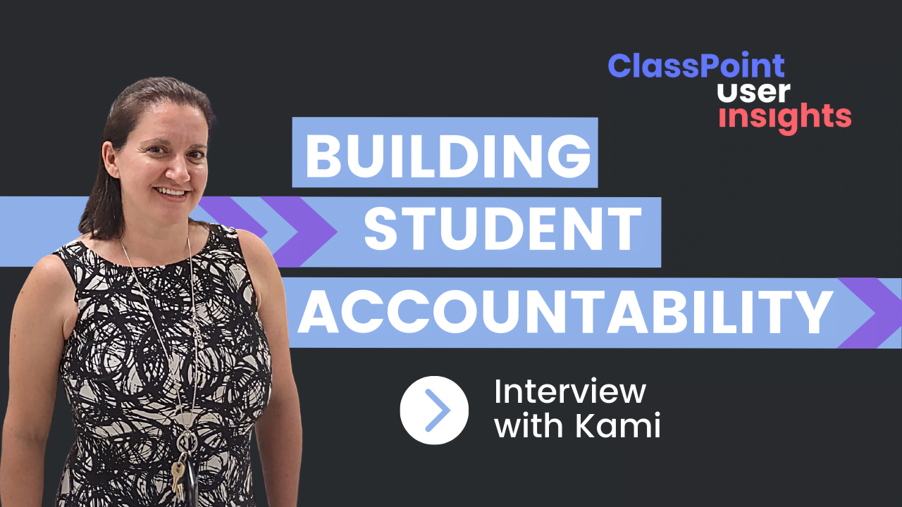 使用ClassPoint在課堂上建立學生責任感 – Kami訪談