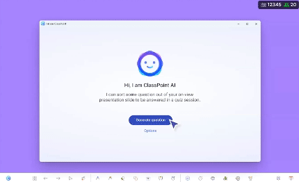 ClassPoint AI Quiz Maker 