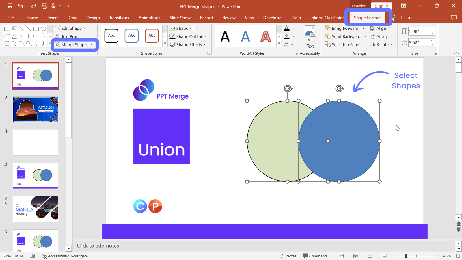 How to Blend Shapes in Adobe Illustrator Tutorial 