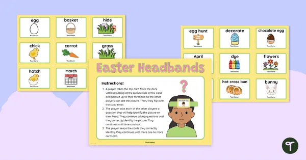 Headbands Classroom Review Game