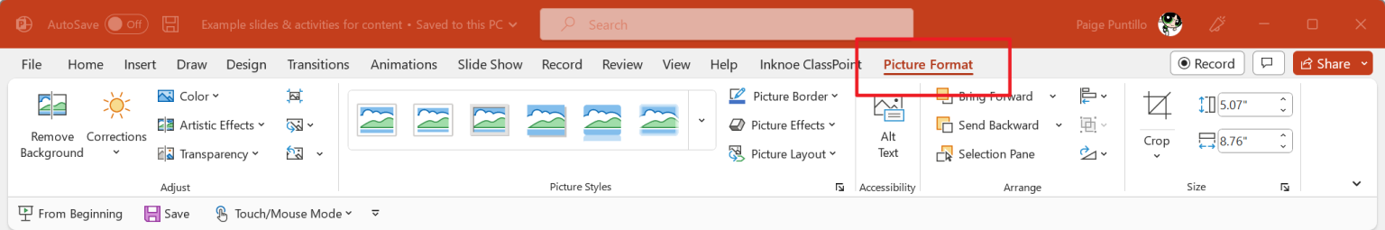 How To Remove The Background Of An Image In PowerPoint - ClassPoint ...