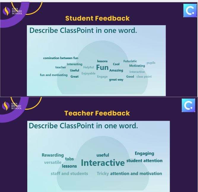 ClassPoint students and teachers feedback on using ClassPoint