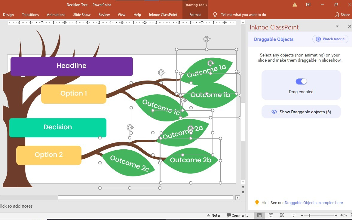 3 Ways To Make A Decision Tree In PowerPoint (Free Template) | ClassPoint