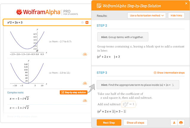 Best AI for math: Wolfram Alpha