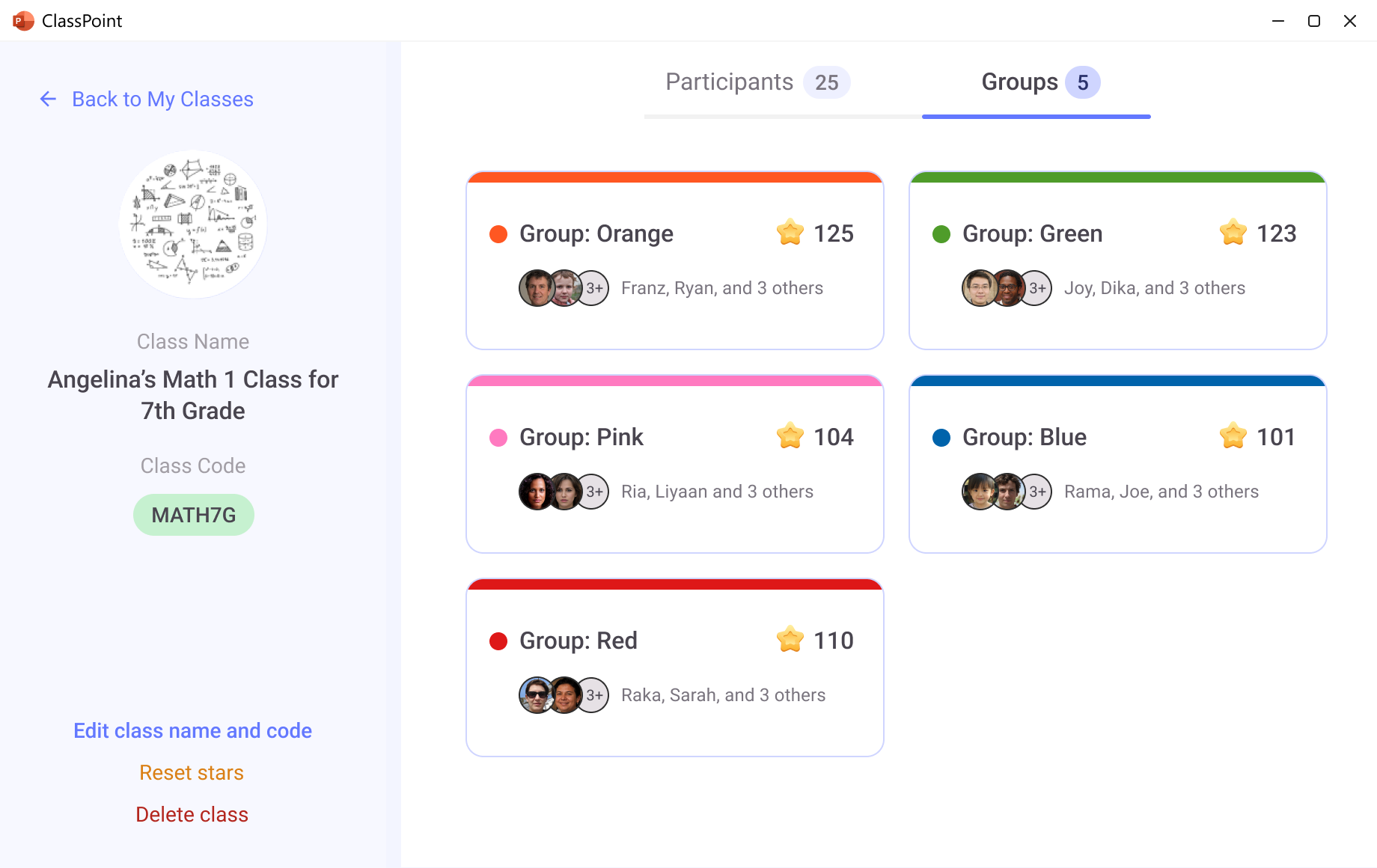 ways to use interactive digital whiteboard - grouping