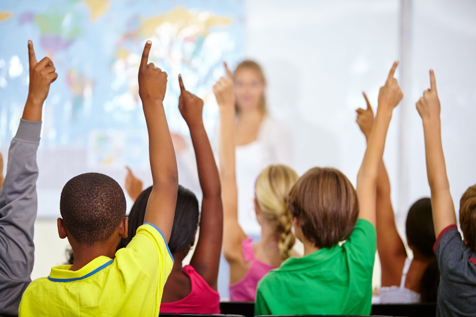 classroom hand signals example