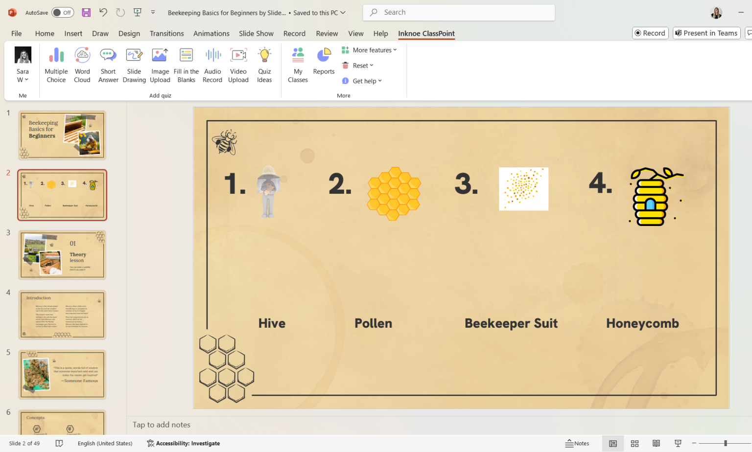 How To Create Interactive Matching Activities In PowerPoint (An Easy 3 ...