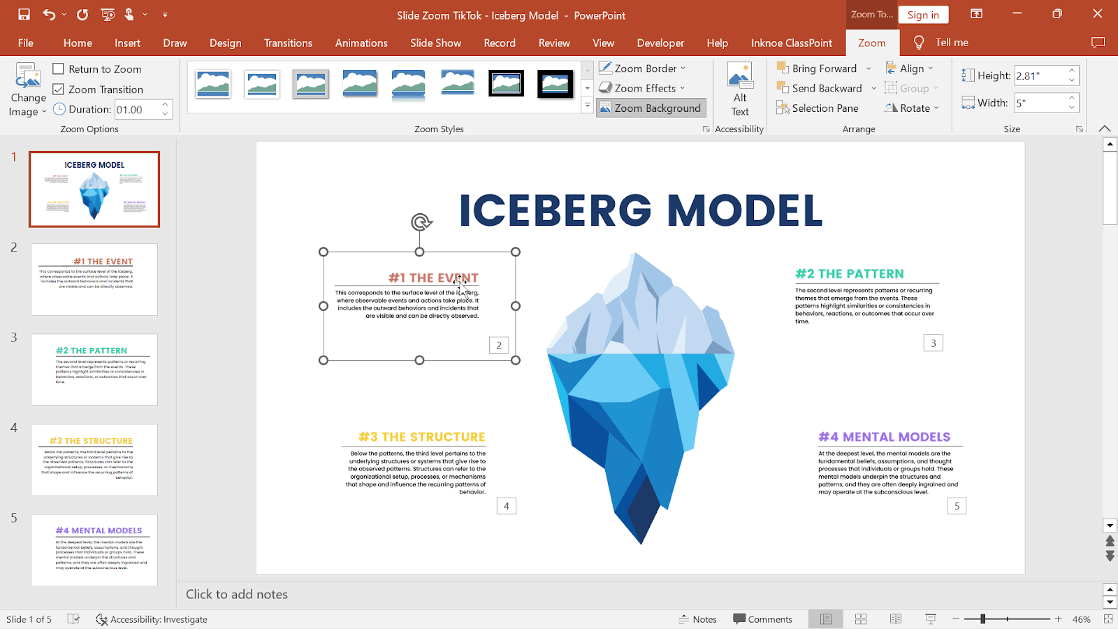 powerpoint slide zoom